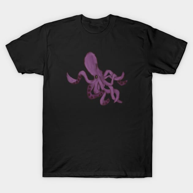 Rare Pink Octopus T-Shirt by gldomenech